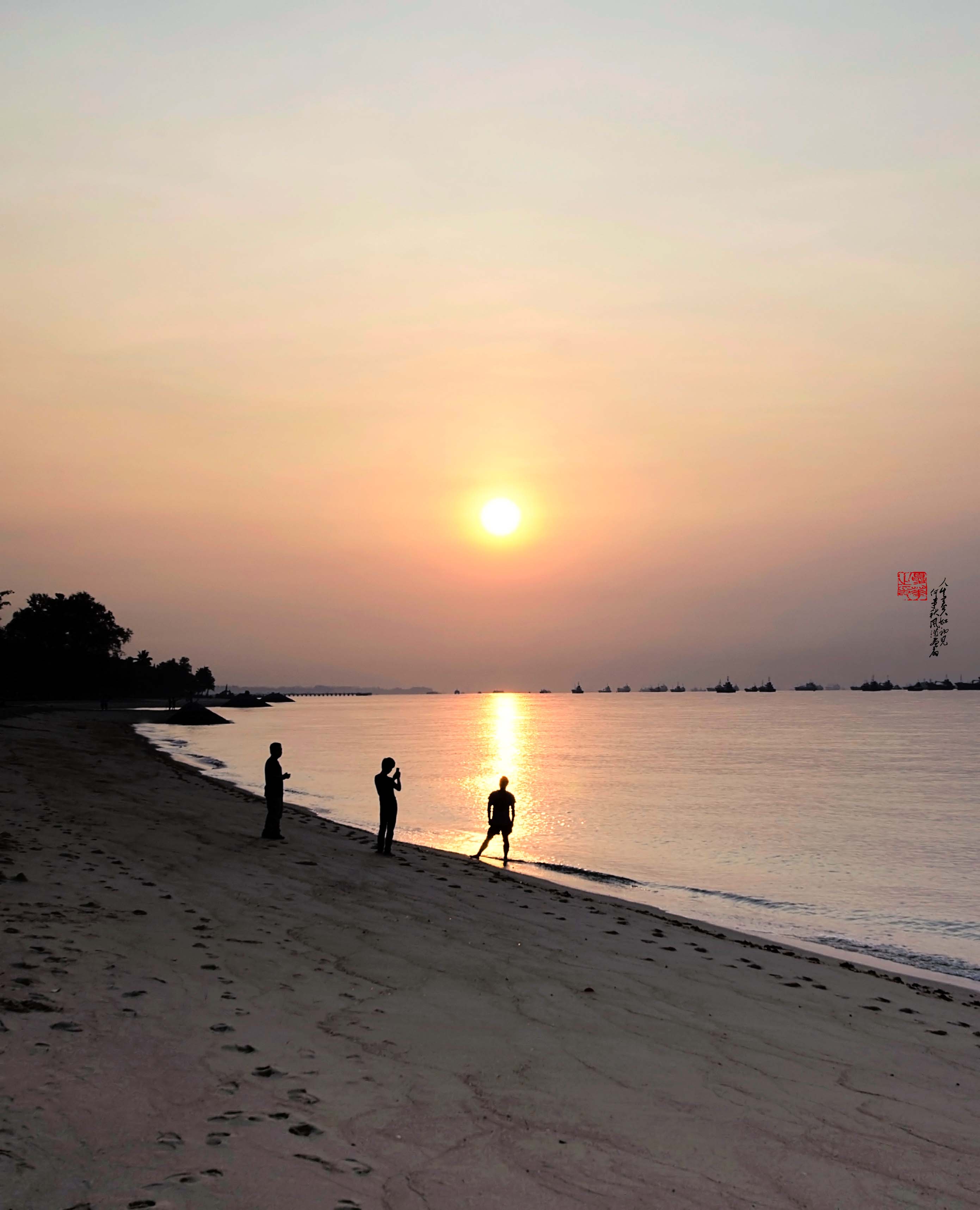 东海岸日出