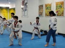 Poomsae improve TKD techniques, develop sparring skills, and etc. 品势有助于提高跆拳道技术、发展对练技巧等