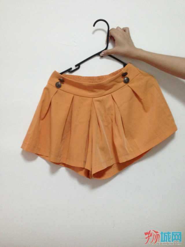 橘色褲裙 $12 FREESIZE