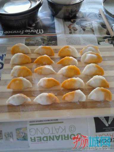 double color dumpling