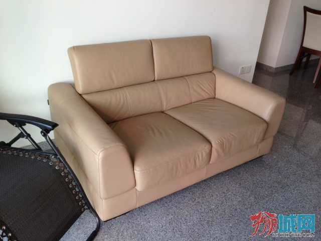 mondi leather sofa 真皮沙发 原价1000，现价500