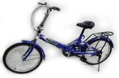 20" Folding Bike, Black & Blue, $90.00