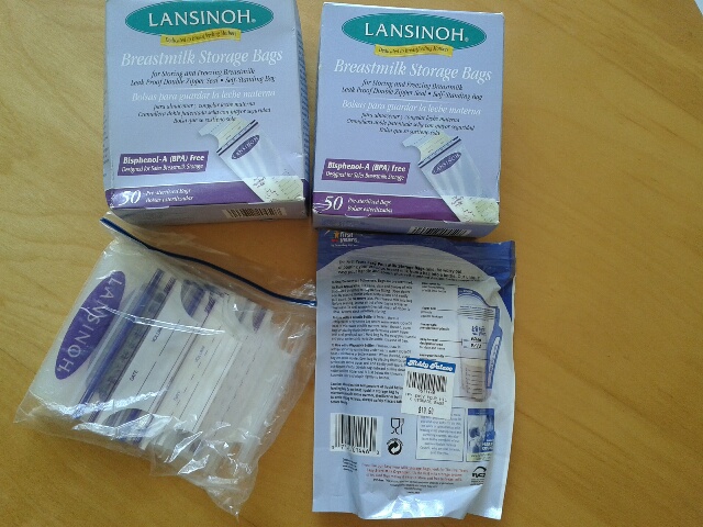 6. Lansinoh Breast Milk Storage Bags 50 2袋 （另外送散装没用过的母乳袋若干） @ S.jpg