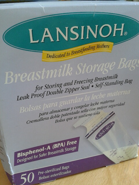 6.2 Lansinoh Breast Milk Storage Bags 50 2袋 （另外送散装没用过的母乳袋若干） @S.jpg