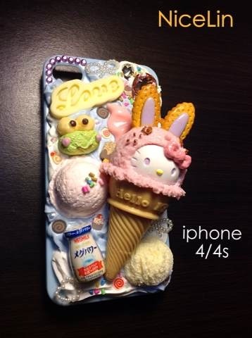 蛋筒kitty iphone4 S$40