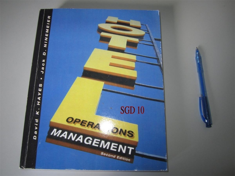 Operation Management - Hotel - SGD10
