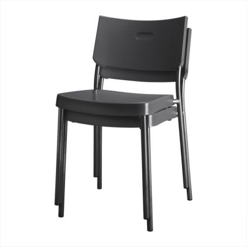 HERMAN Chair IKEA Stackable; saves space when not in use. Hand hole in the back .jpg