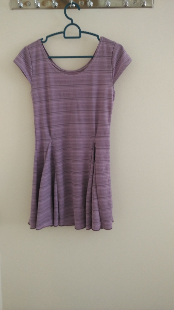 紫色连衣裙，5元