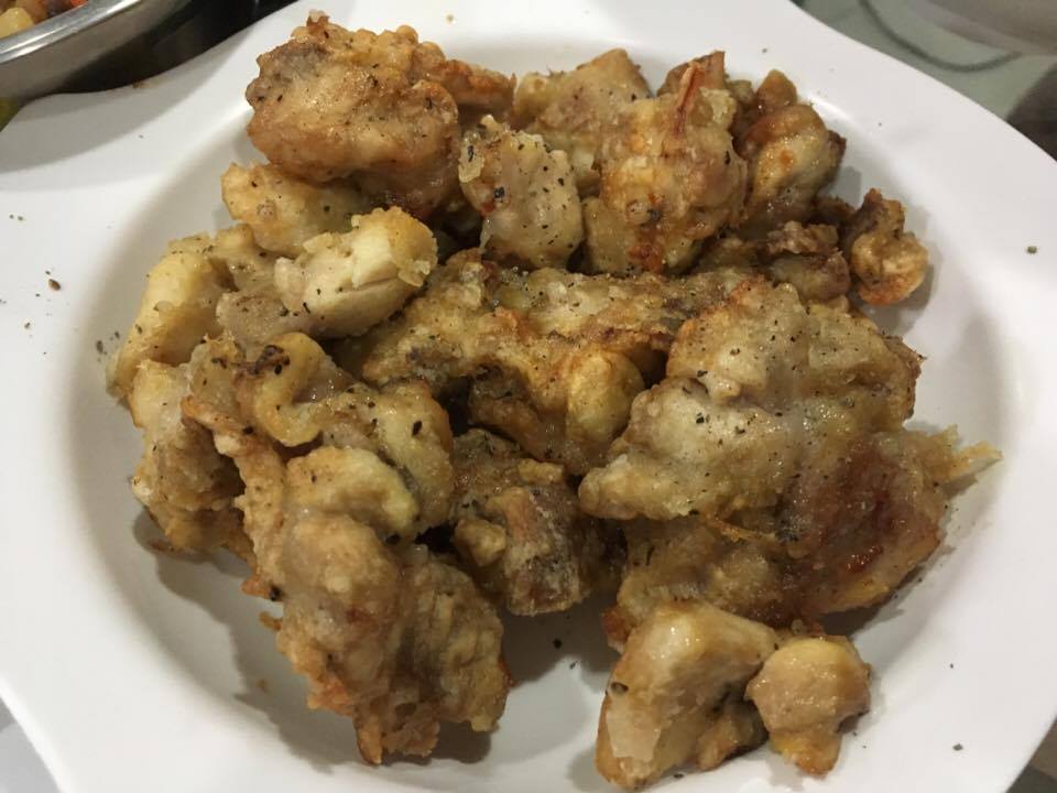 鸡腿肉裹淀粉不加油