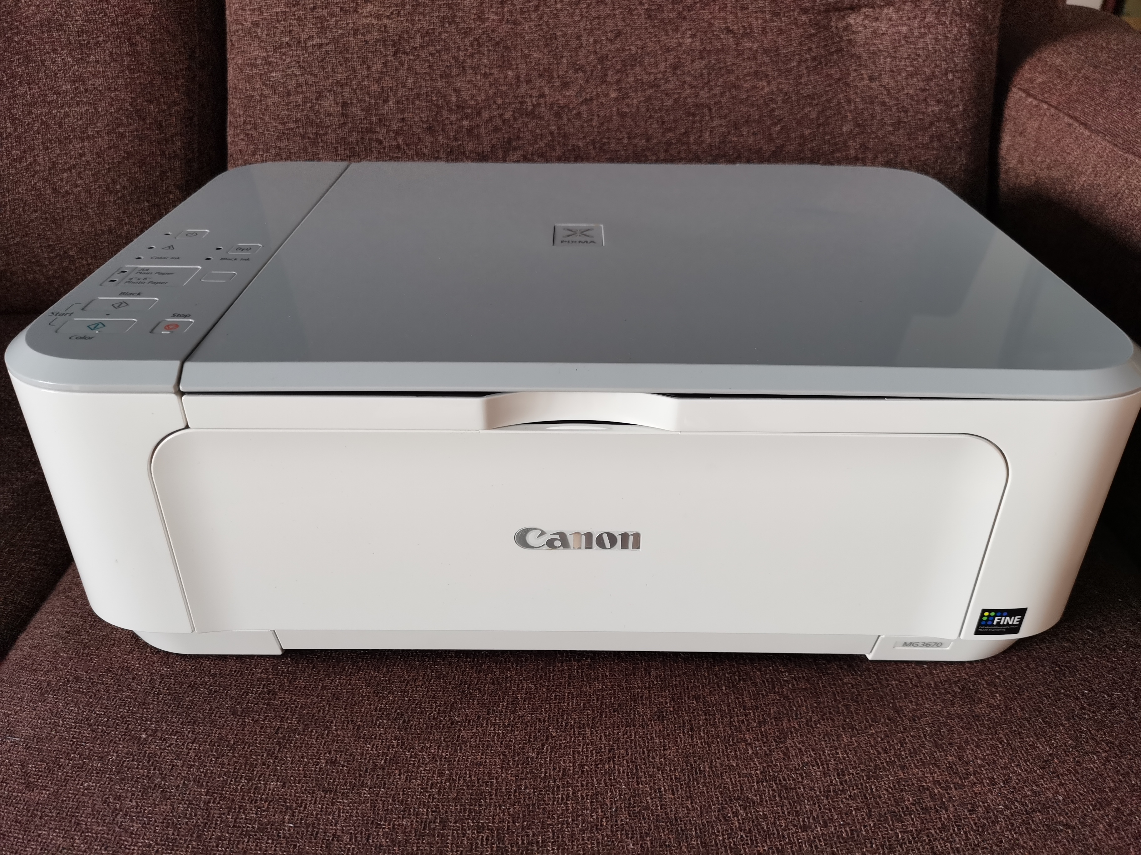 CANON MG3670 打印机 （9成新 50）.jpg
