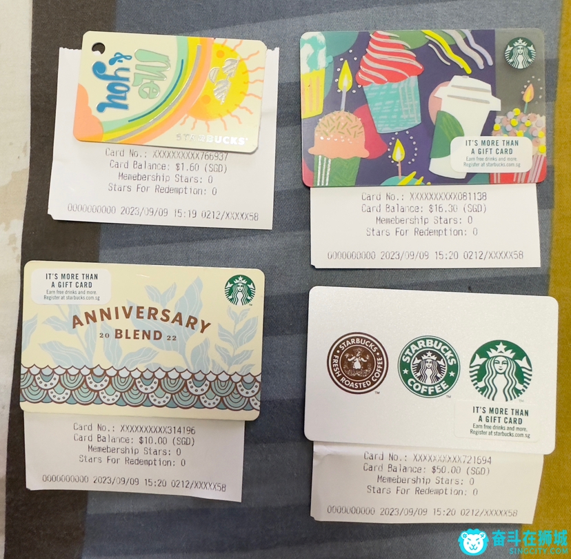 星巴克卡Starbucks Card