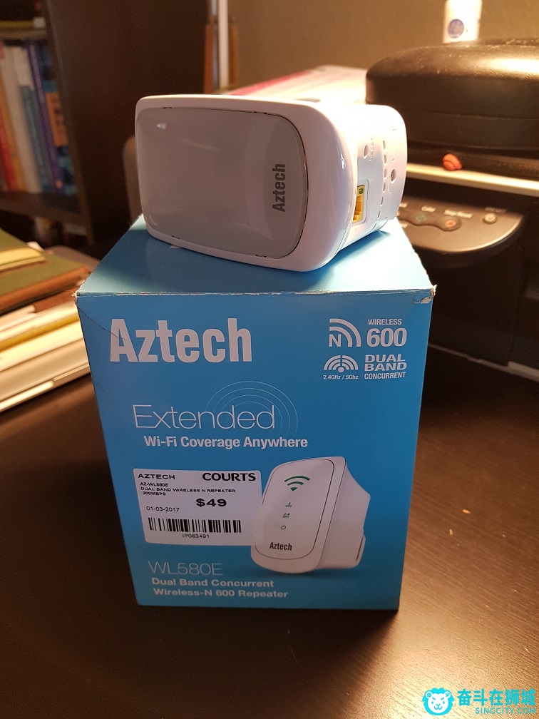 全新 AZTECH 无线网络拓展器