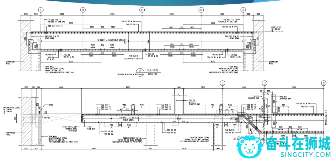 rebar shop drawing