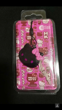 Hello Kitty 地铁卡$30