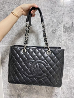 正品 香奈儿GST S$3100 Chanel Grand Shopping Tote