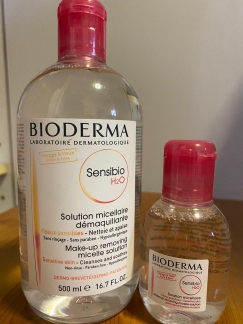 出售 Bioderma Sensibio 卸妆水 500毫升 + 100毫升 2瓶 (敏感肌肤适用)