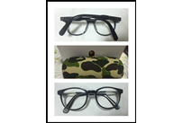 正品APE镜框 & ANNASUI镜框~+原装镜盒+眼镜布