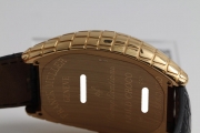 法兰克穆勒9880 18K玫瑰金超大号鳄鱼纹盘面男士机械手表出售