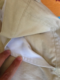 男士麻棉短裤（麻棉布料：吸汗 防臭）
