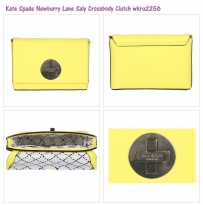 Kate Spade 可爱柠檬色斜挎包大清货， S$150 就带走 ！！
