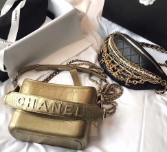 2019Chanel Gabrielle 鳄鱼纹羊皮牛皮 流浪包等正品品质奢侈品