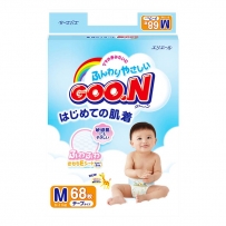 全新四包日本产大王纸尿片-M size - GOO.N JV Diapers M68 x 4 packs