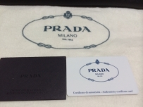 便宜转让9.5成新的Prada黑色杀手