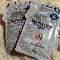 推荐一款很好用的面膜给大家，韩国donkey milk 面膜，