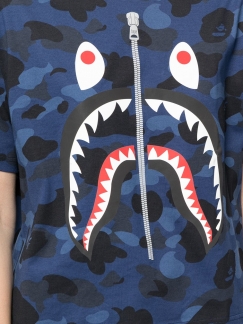 bape 1st camo shark full zip hoodie